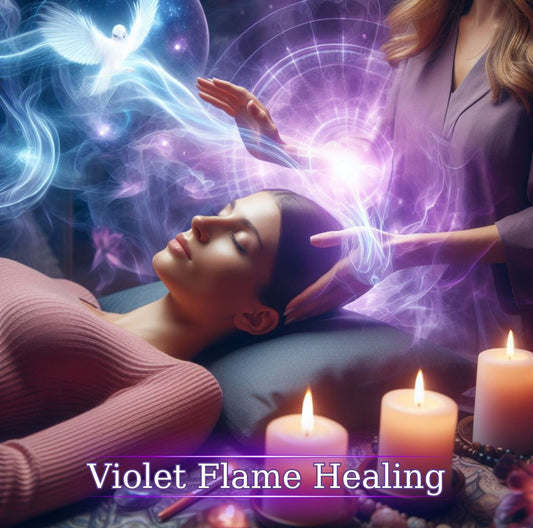 In-Person Reiki Energy Healing & Chakra Balancing with Violet Flame