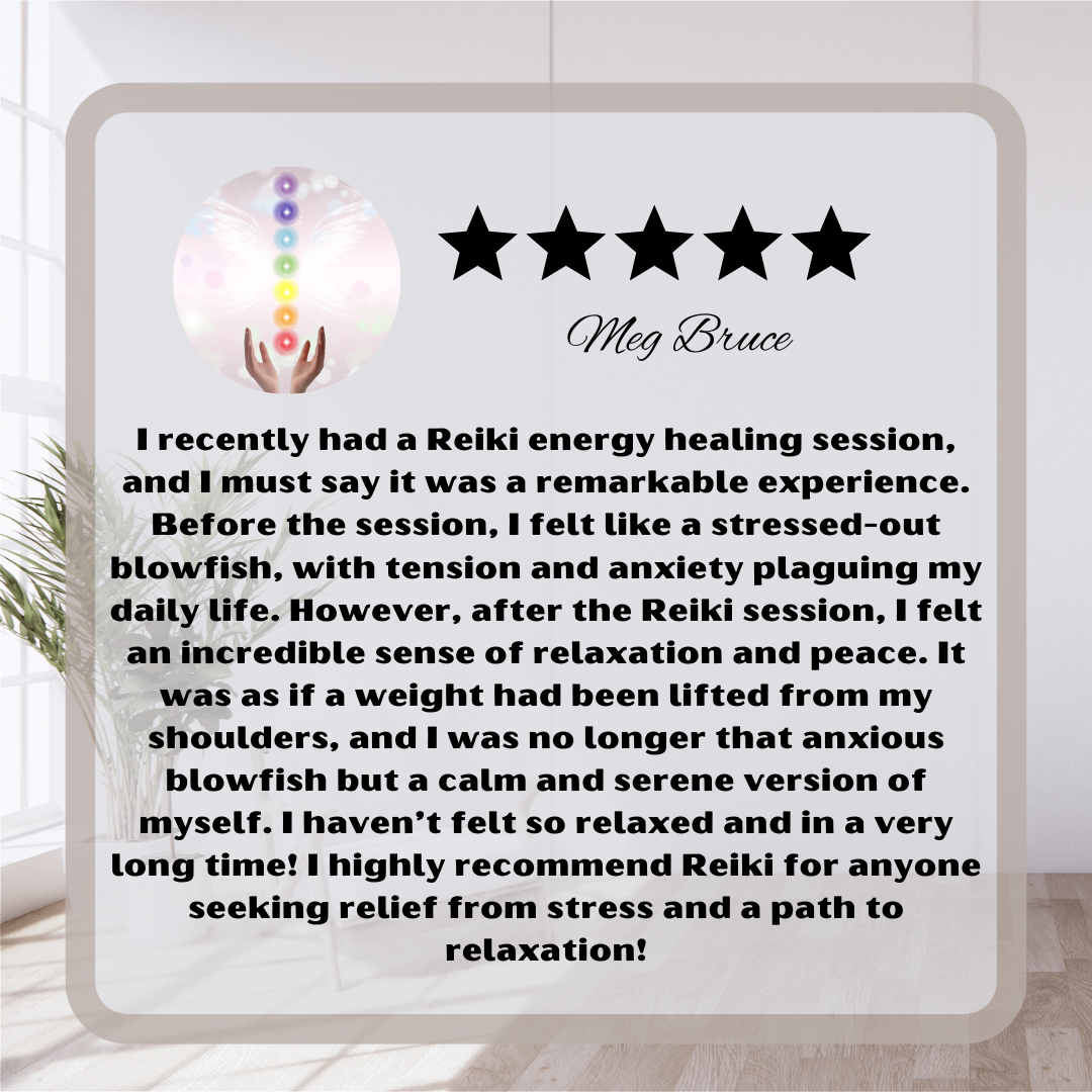 In Person Reiki Energy Healing