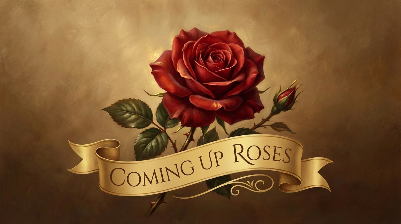Red rose with banner: Sacred Alchemy & Esoteric Healing, Sacred Union & Intimacy Coaching.